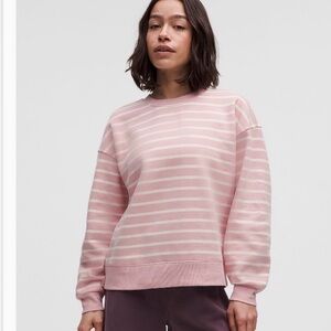 Lululemon perfectly oversized fleece crewneck pullover size S